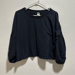 We The Free Cropped Oversized shirt. Size small